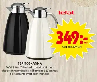 ICA Maxi Tefal Termoskanna 1 liter erbjuda
