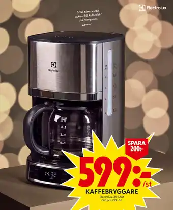 ICA Maxi Electrolux EKF7700 Kaffebryggare erbjuda