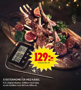 ICA Maxi ICA Stektermometer Med Kabel erbjuda