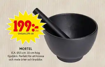 ICA Maxi ICA Mortel Ø15 cm erbjuda