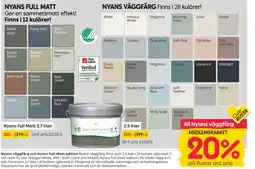 Rusta All Nyans väggfärg erbjuda