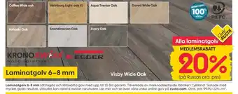 Rusta Laminatgolv erbjuda