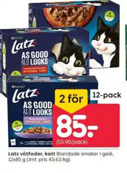 Rusta Latz våtfoder, katt erbjuda