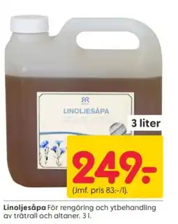 Rusta Linoljesåpa erbjuda