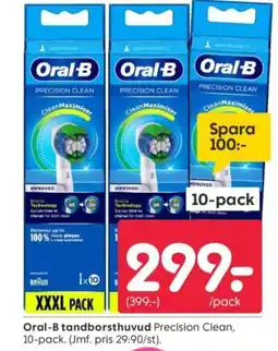 Rusta Oral-B tandborsthuvud erbjuda