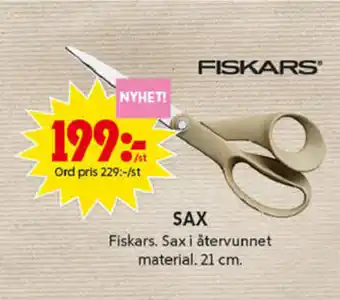 ICA Maxi Fiskars Sax 21cm erbjuda