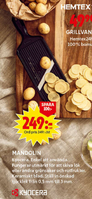 ICA Maxi Kyocera Mandolin erbjuda