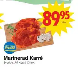 Matöppet Marinerad Karré erbjuda