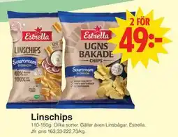Matöppet Linschips erbjuda