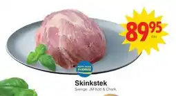 Matöppet Skinkstek erbjuda