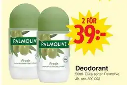 Matöppet Deodorant erbjuda
