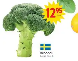 Matöppet Broccoli erbjuda
