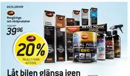 thansen 20% PÅ ALLT FRÅN AUTOSOL erbjuda