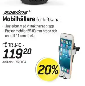 thansen Mobilhållare erbjuda