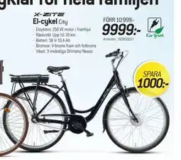 thansen El-cykel erbjuda