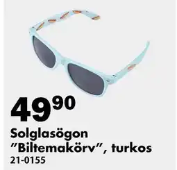 Biltema Solglasögon ”Biltemakörv”, turkos erbjuda