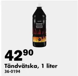 Biltema Tändvätska, 1 liter erbjuda