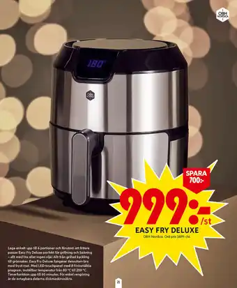 OBH Nordica Easy Fry Deluxe