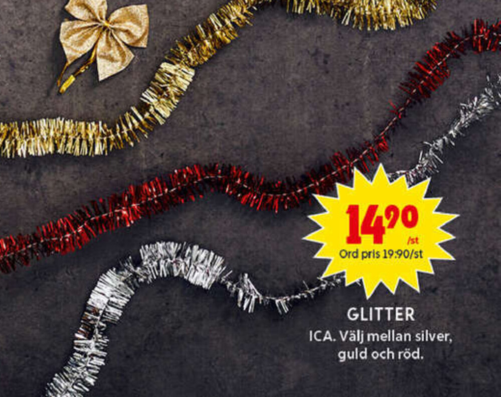 ICA Glitter erbjudande hos ICA Maxi