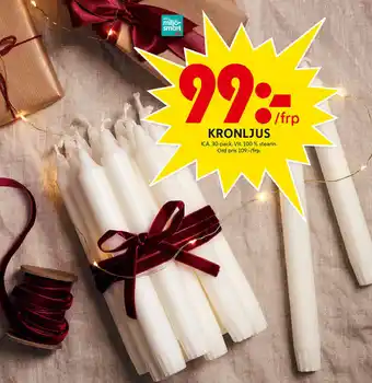 ICA Maxi ICA Kronljus 30-pack erbjuda