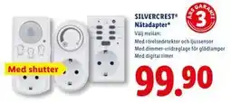 Lidl SILVERCREST Nätadapter erbjuda