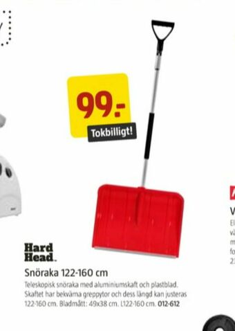 Jula Hard Head Snöskyffel erbjuda
