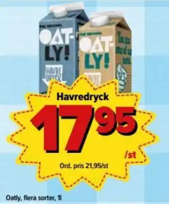 Östenssons Havredryck 1l erbjuda