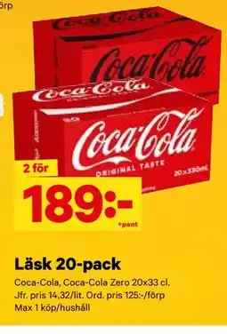 City Gross Läsk 20-pack erbjuda