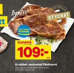 City Gross Kryddad, marinerad fläskkarré erbjuda