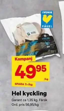 City Gross Hel kyckling erbjuda