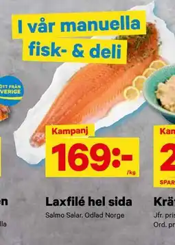 City Gross Laxfilé hel sida erbjuda