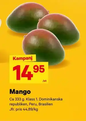 City Gross Mango erbjuda