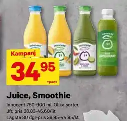 City Gross Juice, Smoothie erbjuda