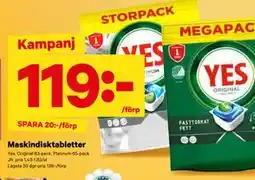 City Gross Maskindisktabletter erbjuda