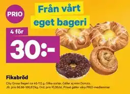 City Gross Fikabröd erbjuda