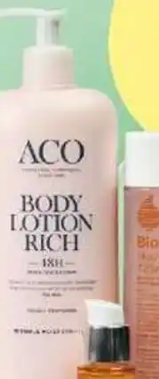 ICA Maxi ACO Body lotion rich erbjuda