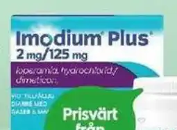 ICA Maxi IMODIUM PLUS Tabletter 2 mg/125 mg erbjuda