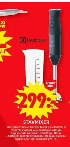ICA Maxi ELECTROLUX Stavmixer erbjuda