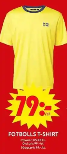 ICA Maxi Fotbolls t-shirt erbjuda