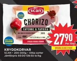 Willys SCAN Kryddkorvar erbjuda