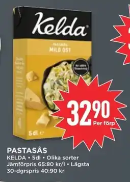 Willys KELDA Pastasås erbjuda
