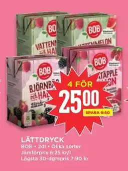 Willys BOB Lättdryck erbjuda