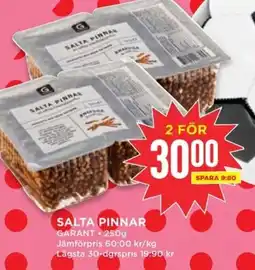 Willys GARANT Salta pinnar erbjuda