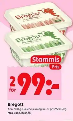 ICA Kvantum ARLA Bregott erbjuda