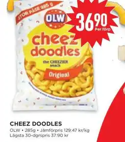 Willys Cheez Doodles erbjuda