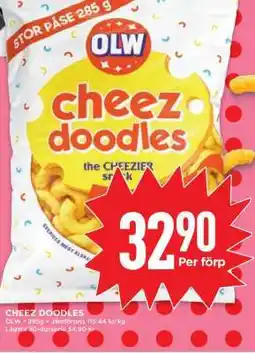 Willys Cheez Doodles erbjuda