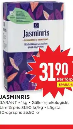 Willys Jasminris erbjuda