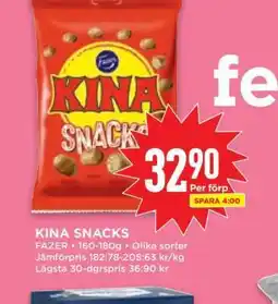 Willys KINA SNACKS erbjuda