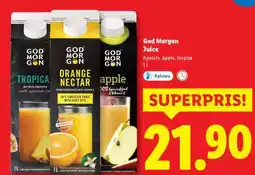 Lidl God Morgon juice erbjuda
