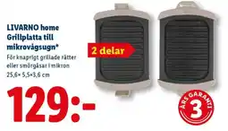 Lidl LIVARNO home Grillplatta till mikrovågsugn erbjuda